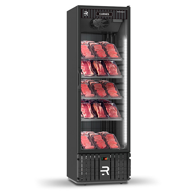 Visa Cooler Carnes 400L Porta de Vidro VCCA400PV - Refrimate