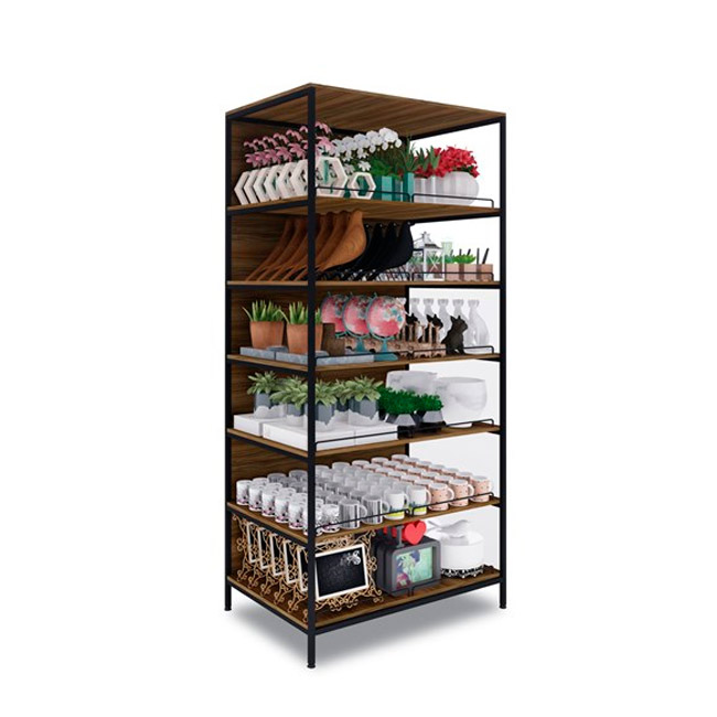 Expositor Premium Multiuso Lateral 6 Prateleiras Refrimate