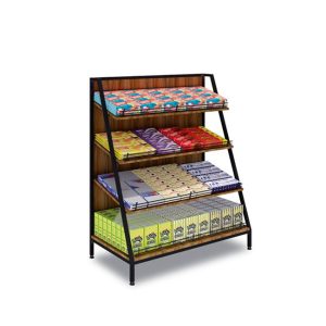 Expositor Premium Central Cabeceira para Pães Duplo