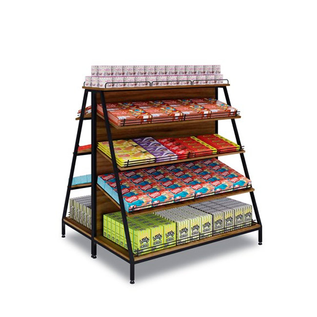 Expositor Premium Central para Pães Duplo