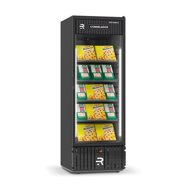 Visa Cooler Congelados 570L Porta de Vidro
